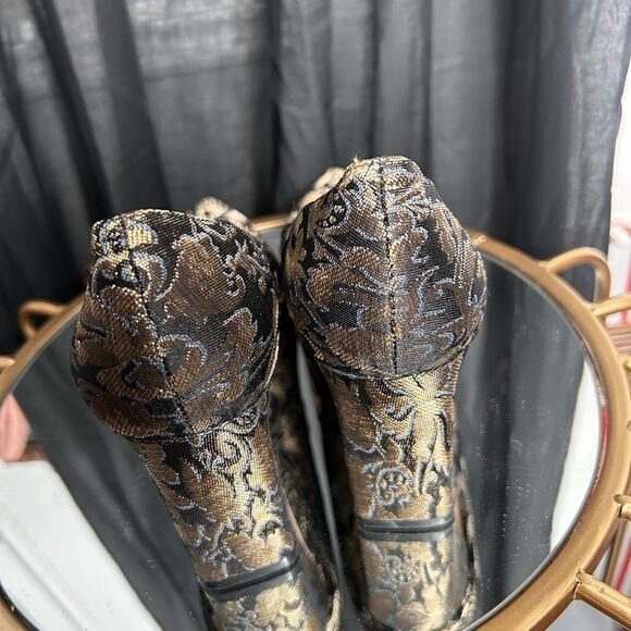 Marc Fisher Zala Jacquard Block Heels - Picture 3 of 4